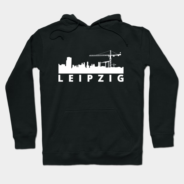 Leipzig Skyline | Germany Hoodie by Merch4Days